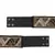 Anekaant Black & Gold Embellished Canvas Belt