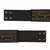 Anekaant Black & Gold Embellished Canvas Belt