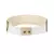 Anekaant Nude & Gold Embellished Belt