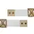Anekaant Nude & Gold Embellished Belt