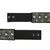 Anekaant Black & Multi Embellished Canvas Belt