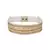Anekaant Nude & Gold Embellished Belt