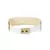 Anekaant Nude & Gold Embellished Belt