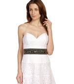 Black & Gold Embellished Belt