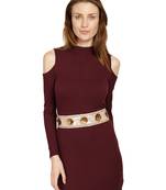 Cream & Multi Embellished Belt