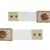 Anekaant Cream & Multi Embellished Belt
