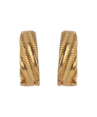 Designer Gold Plated Daily Use Small Balli Earring Onesize Gold 2