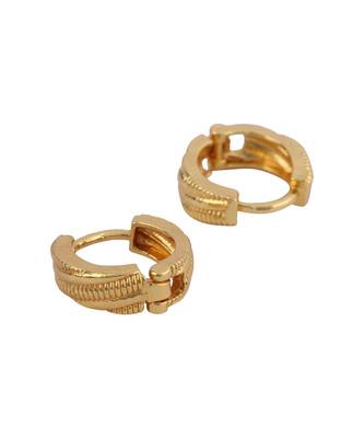 Designer Gold Plated Daily Use Small Balli Earring Onesize Gold 3