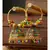 Traditional Gold Plated Multicolour Beaded Hoop Bali Light Weight Jhumki