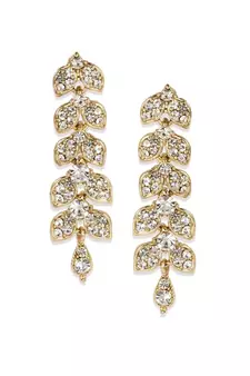 Gold Plated Traditional Stone Studded Light Weight Party Wear Necklace