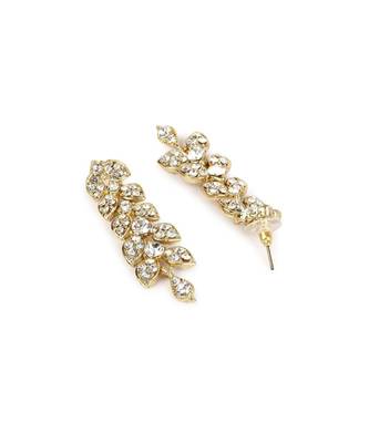 Gold Plated Traditional Stone Studded Light Weight Party Wear Necklace 6