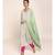 Payal Singhal Printed Art Crepe Kurta with Soft Net Churidar and Art Georgette Dupatta for Women