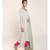 Payal Singhal Printed Art Crepe Kurta with Soft Net Churidar and Art Georgette Dupatta for Women