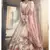 Off-white 4 Sequins and Thread embroidered organza semi stitched Wedding & Party lehenga