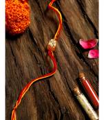 gold Kundan Rakhi Gift Box