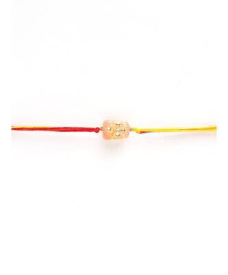 gold Kundan Rakhi Gift Box 3