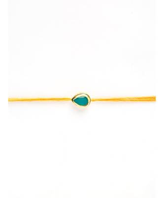 gold Kundan Rakhi Gift Box 3