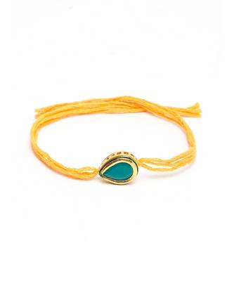 gold Kundan Rakhi Gift Box 5
