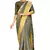 Multicolor printed pure polyester saree with blouse