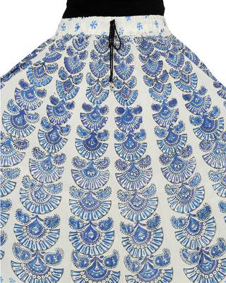 Kastiel Cotton Hand Block Printed Skirt For Women 2