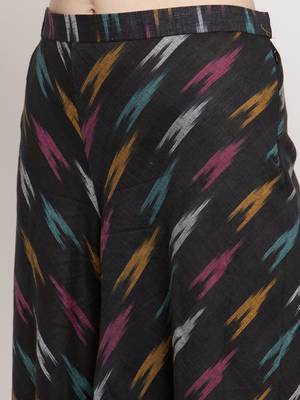Black plain cambric leggings 2