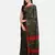 Brown woven pure linen saree with blouse