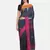 Green woven linen saree with blouse