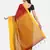 Red plain silk cotton saree with blouse