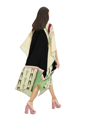JSDC Women's Casual Wear Printed Softy Silk Kaftan 3