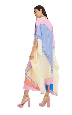 JSDC Women's Lounge Wear Printed Softy Silk Kaftan 4