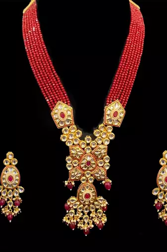 Red ruby  necklaces