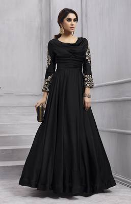 Black Anarkali Salwar Kameez - Buy 