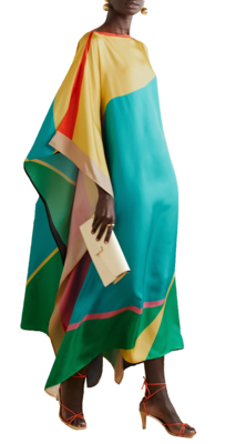 JSDC Women's Casual Wear Printed Softy Silk Kaftan Kurta 1