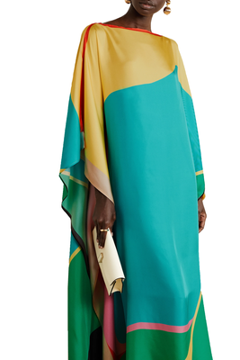 JSDC Women's Casual Wear Printed Softy Silk Kaftan Kurta 2