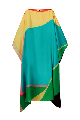 JSDC Women's Casual Wear Printed Softy Silk Kaftan Kurta 4