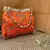 Shoptory India Handicraft Women's Silk Ethnic Rajasthani Hand Bag , Orange