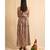 cotton Beige Vasudha maxi DRESS