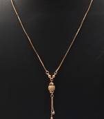 American Diamond Gold Plated Jewellery Necklace  for girls fashion party wear Pendant Set  for Girls & Women