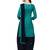 green New patiala dress Salwar Suit Material.