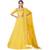 Mesmerizing Yellow Sequins, Zari, and Thread Embroidered Heavy Dola Silk with Heavy Fusing Wedding Designer Lehenga