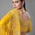Mesmerizing Yellow Sequins, Zari, and Thread Embroidered Heavy Dola Silk with Heavy Fusing Wedding Designer Lehenga