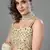 White embroidered viscose semi stitched wedding lehenga