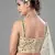 White embroidered viscose semi stitched wedding lehenga