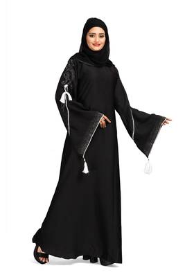 Khadija fashion, Best Imported nida fabric silver embroidery sleeves with dupatta 4