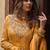 Yellow Georgette Pakistani Salwar Kameez