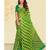 Yellow Leheriya Chiffon Printed Saree