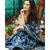 Meghna  Ajrakh on chanderi silk