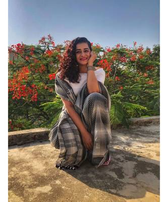 Amal  Khadi cotton saree 2