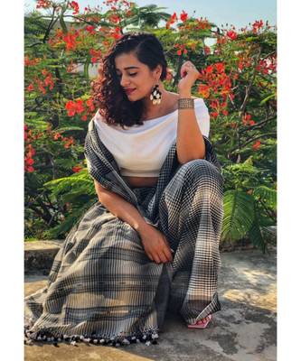 Amal  Khadi cotton saree 3