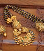 Blue agate necklaces